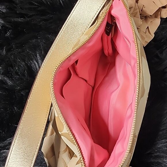 Vintage Coach handbag tan Colorblock - Picture 8 of 9